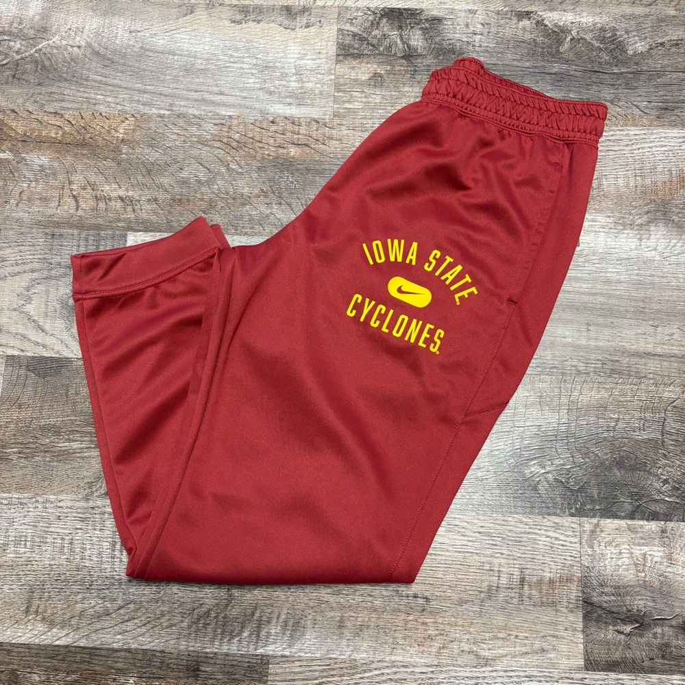 Nike Red Sweatpants Comfortable Athletic Joggers